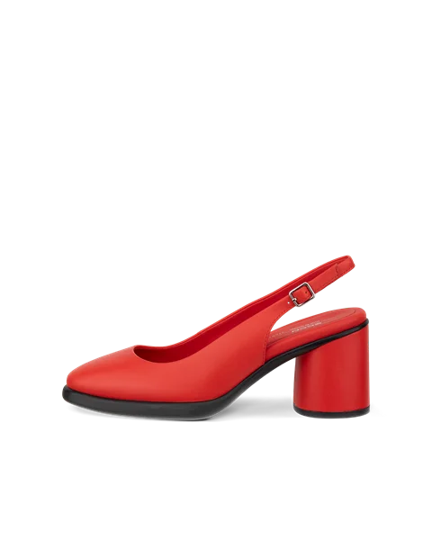 ECCO® Sculpted LX 55 Damen Lederpumps mit Blockabsatz - Rot - O