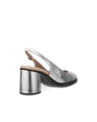 ECCO® Sculpted LX 55 Damen Lederpumps mit Blockabsatz - Silber - B