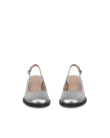 ECCO® Sculpted LX 55 Damen Lederpumps mit Blockabsatz - Silber - Front_Pair