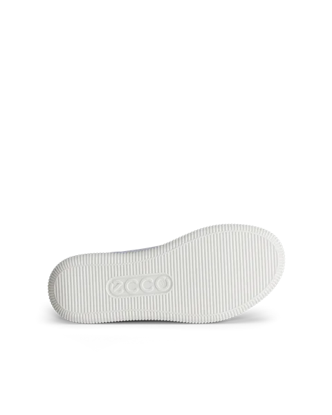 Dámské kožené tenisky ECCO® Soft Zero - Modrá - S