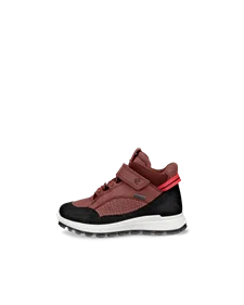 Dětská nubuková Gore-Tex obuv ECCO® Exostrike - Červená - O