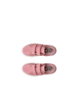 Dětské kožené tenisky ECCO® Soft 60 - Růžová  - Top_Left_Pair