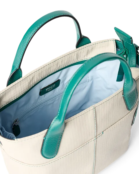 ECCO® Golf Shopper aus Leder - Beige - I