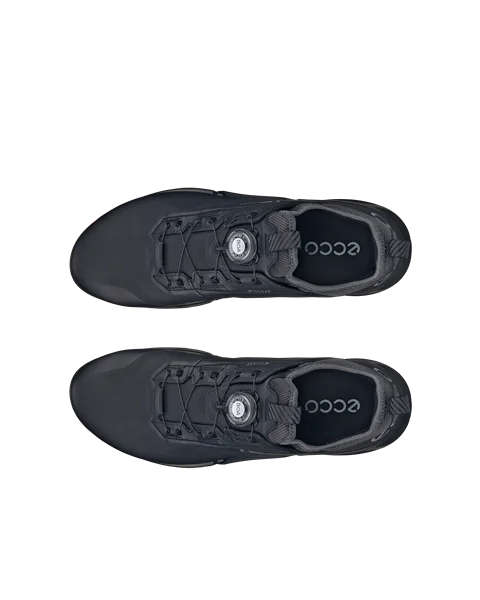 ECCO® Golf Biom C4 Gore-Tex golfsko i læder til herrer - Sort - Top_Left_Pair