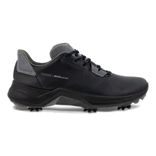 ECCO® Golf Biom G5 chaussure de golf crantée en cuir Gore-Tex pour homme - Noir - Outside