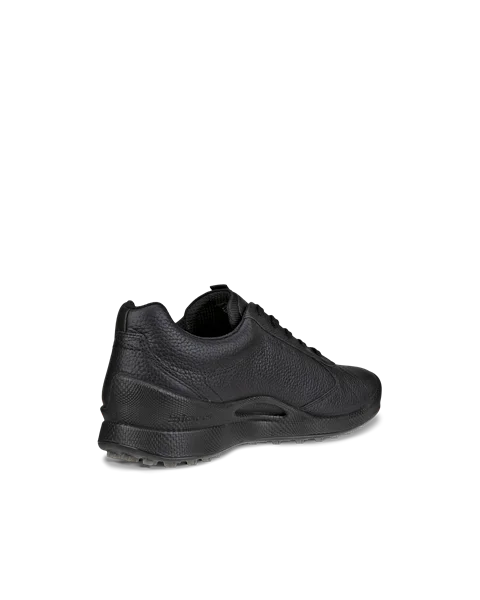 Men's ECCO® Golf Biom Hybrid Leather Shoe - Black - B