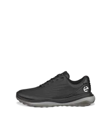 Miesten ECCO® Golf LT1 vedenkestävä nahkainen golfkenkä - Musta - O