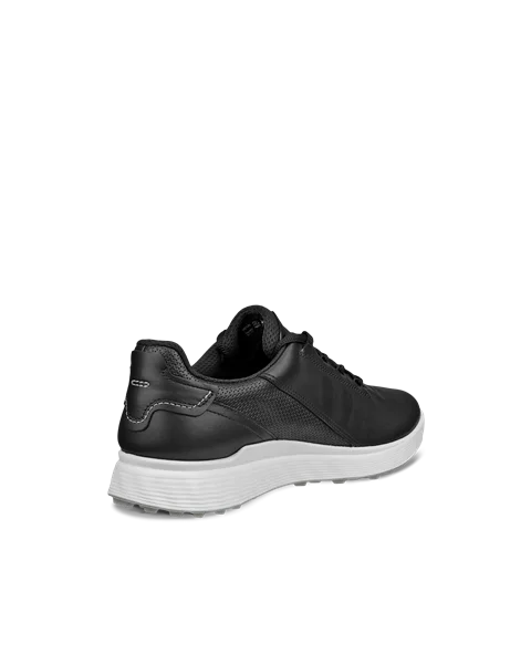 ECCO® Golf S-Casual chaussure de golf imperméable en cuir pour homme - Noir - B