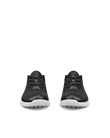 ECCO® Golf S-Casual chaussure de golf imperméable en cuir pour homme - Noir - Front_Pair
