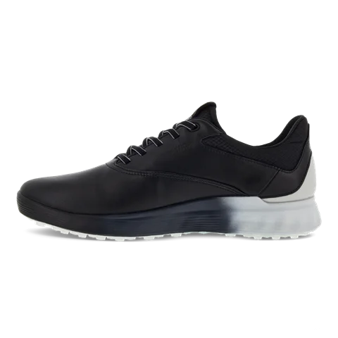 ECCO® Golf S-Three Herren Golfschuh aus Leder mit Gore-Tex - Schwarz - Inside