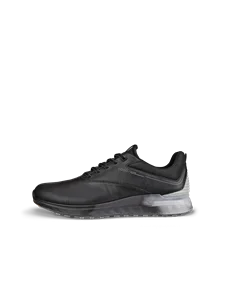 ECCO® Golf S-Three muške kožne cipele za golf Gore-Tex - Crno - O