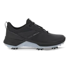 Ladies ECCO® Golf Biom G5 Leather Gore-Tex Cleats - Black - Outside