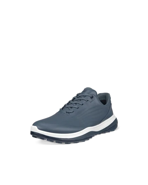 Men's ECCO® Golf LT1 Leather Waterproof Shoe - Blue - M