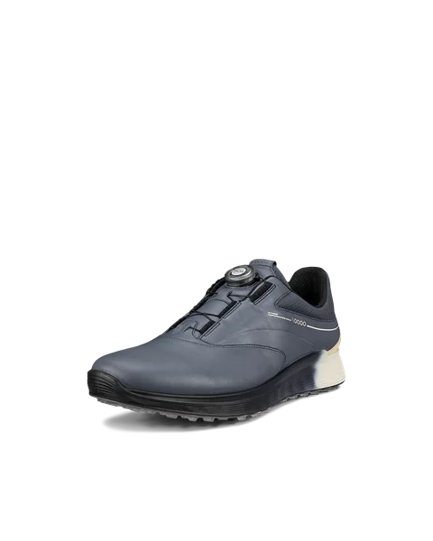 Moški Gore-Tex usnjeni čevlji za golf  ECCO® Golf S-Three - Mornarsko modra - M