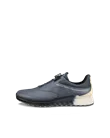 ECCO® Golf S-Three chaussure de golf en cuir Gore-Tex pour homme - Bleu marine - O