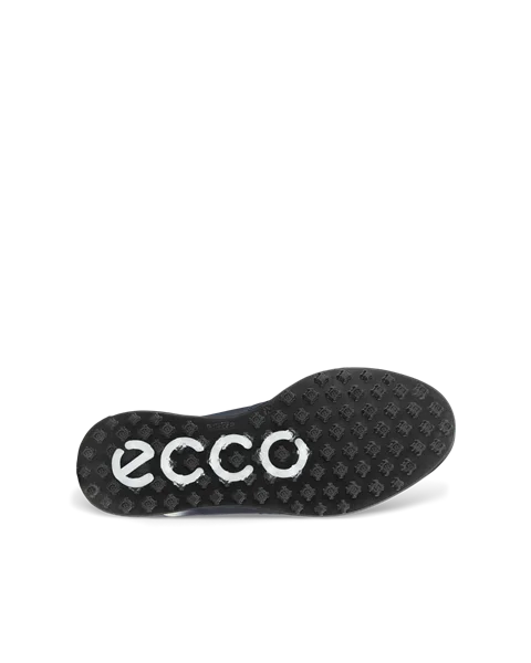 Męskie skórzane buty do golfa z Gore-Tex ECCO® Golf S-Three - Granatowy - S