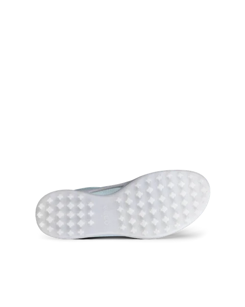 Damskie skórzane buty do golfa ECCO® Biom Golf Hybrid - Niebieski - S