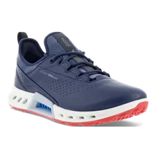 ECCO® Golf Biom C4 chaussure de golf en cuir Gore-Tex pour femme - Bleu - Main