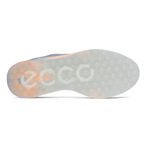 ECCO® Golf S-Three Damen Golfschuh aus Leder mit Gore-Tex - Blau - Sole