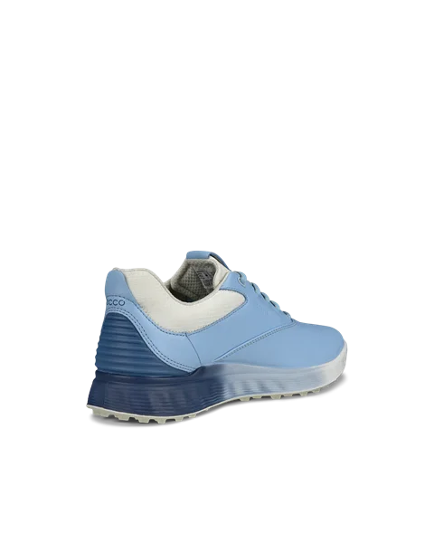 Dámská kožená Gore-Tex golfová obuv ECCO® Golf S-Three - Modrá - B