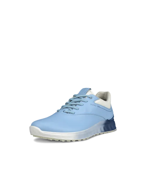 Dámska kožená golfová obuv Gore-Tex ECCO® Golf S-Three - Modrá - M