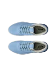 ECCO® Golf S-Three dame golfsko skinn med Gore-Tex - Blå - Top_Left_Pair