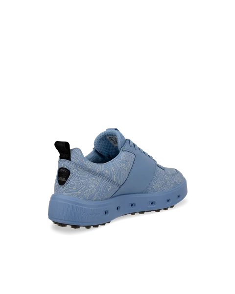 Women's ECCO® Golf Street 720 Leather Gore-Tex Golf Shoe - Blue - B