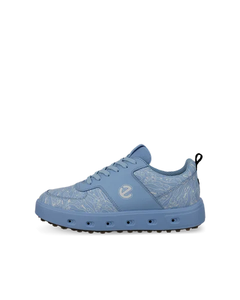 Women's ECCO® Golf Street 720 Leather Gore-Tex Golf Shoe - Blue - O