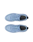 Women's ECCO® Golf Street 720 Leather Gore-Tex Golf Shoe - Blue - Top_Left_Pair