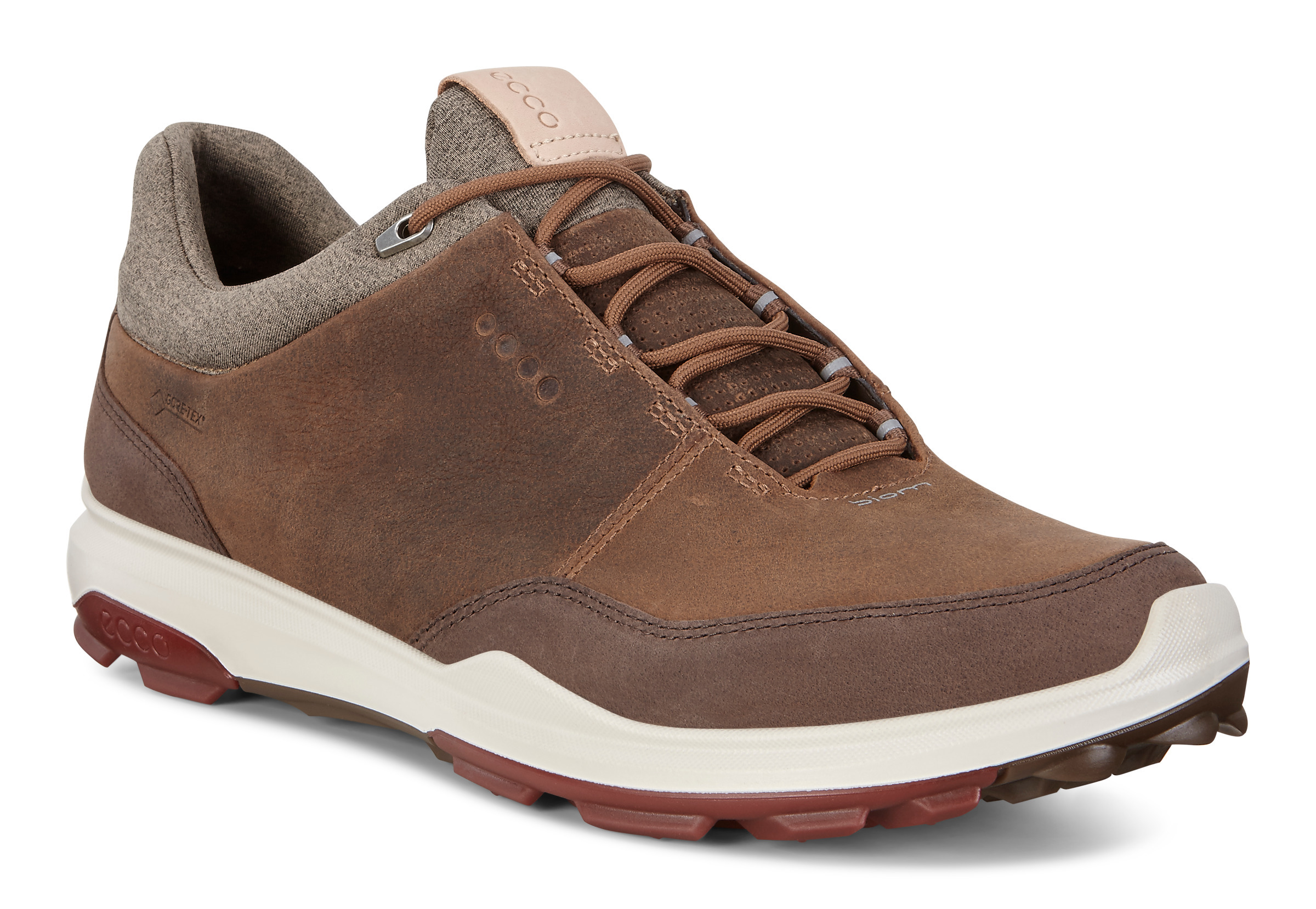 ecco golf shoes brown