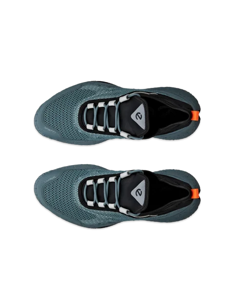Pánske textilná golfová obuv ECCO® Golf BIOM H5 - Modrá - Top_Left_Pair