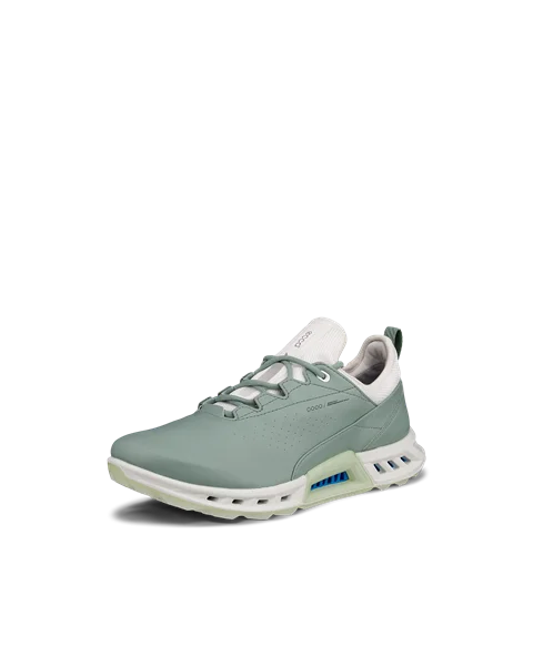 Women's ECCO® Golf BIOM C4 Leather Gore-Tex Golf Shoe - Green - M