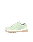 Damskie wodoodporne skórzane buty do golfa ECCO® Golf LT1 - Zielony - O