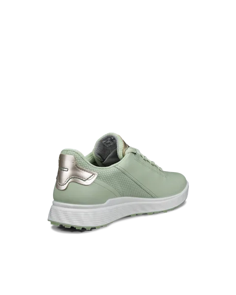 ECCO® Golf S-Casual ženske vodootporne kožne cipele za golf - zelena - B