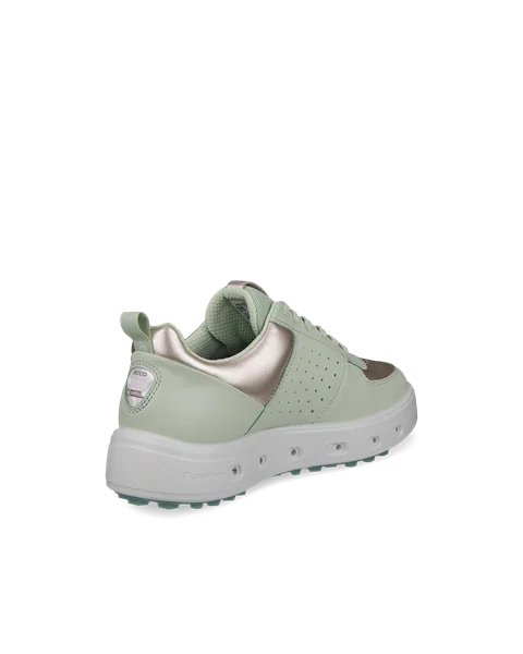 Women's ECCO® Golf Street 720 Leather Gore-Tex Golf Shoe - Green - B