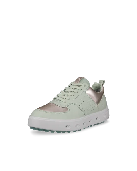 Women's ECCO® Golf Street 720 Leather Gore-Tex Golf Shoe - Green - M