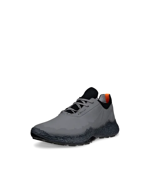 ECCO® Golf BIOM H5 chaussure de golf imperméable en cuir pour homme - Gris - M