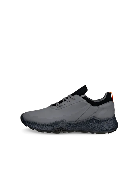 ECCO® Golf BIOM H5 chaussure de golf imperméable en cuir pour homme - Gris - O