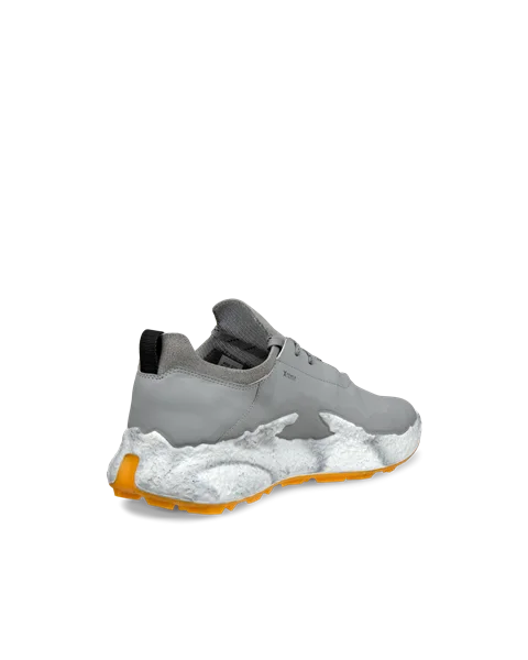 Męskie wodoodporne skórzane buty do golfa ECCO® Golf BIOM H5 - Szary - B