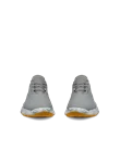 Męskie wodoodporne skórzane buty do golfa ECCO® Golf BIOM H5 - Szary - Front_Pair