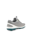 Męskie wodoodporne skórzane buty do golfa z kolcami  ECCO® Golf Biom Tour - Szary - B