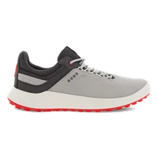 ECCO® Golf Core chaussure de golf en cuir pour homme - Gris - Outside