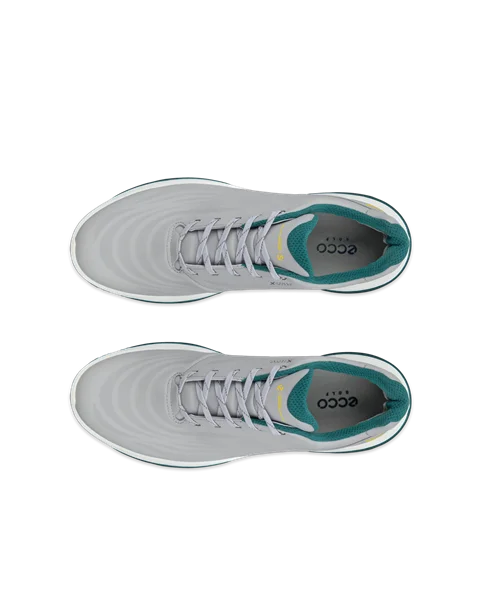 ECCO® Golf LT1 Herren Wasserdichte Golfschuh aus Leder - Grau - Top_Left_Pair