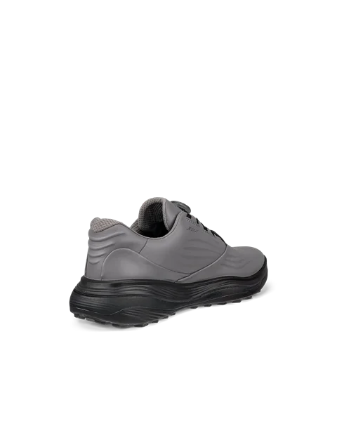 Men's ECCO® Golf LT1 Leather Waterproof Shoe - Grey - B
