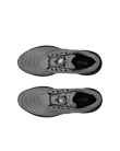 Men's ECCO® Golf LT1 Leather Waterproof Shoe - Grey - Top_Left_Pair