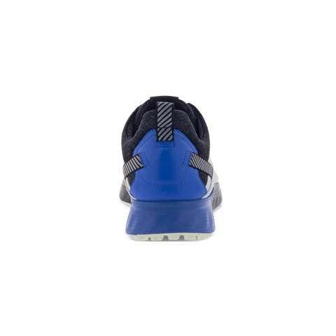 ECCO® Golf S-Three muške kožne cipele za golf Gore-Tex - siva - Heel