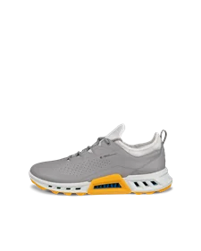 ECCO® Golf BIOM C4 chaussure de golf en cuir Gore-Tex pour homme - Gris - O