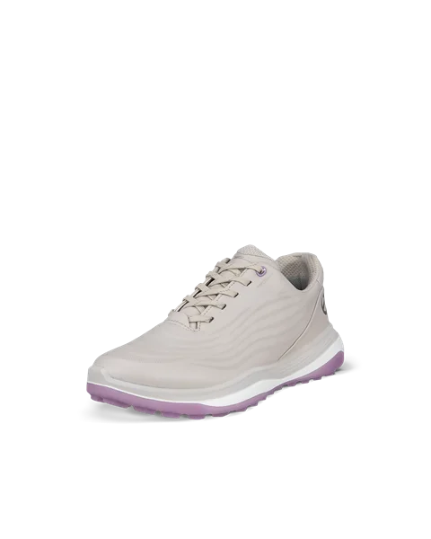 Women's ECCO® Golf LT1 Leather Waterproof Shoe - Grey - M