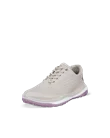 Women's ECCO® Golf LT1 Leather Waterproof Shoe - Grey - M