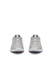 ECCO® Golf S-Casual ženske vodootporne kožne cipele za golf - siva - Front_Pair